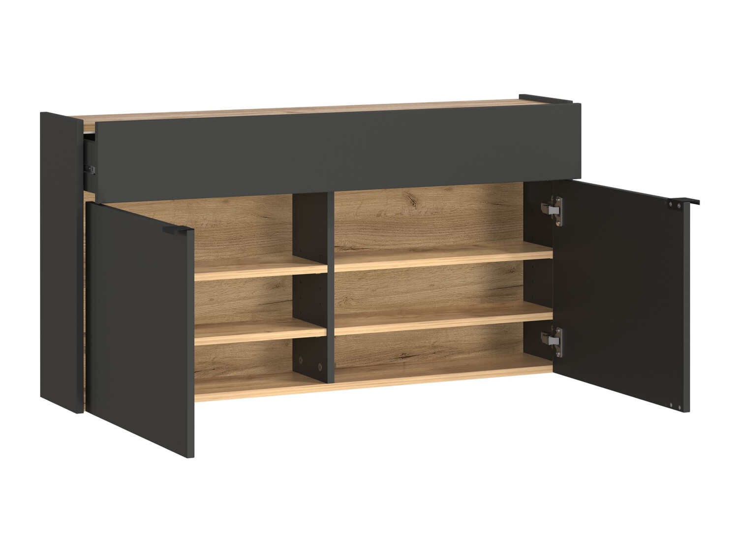 Комплект за антре Cirsale 107 (Графит + Navarra дъб)