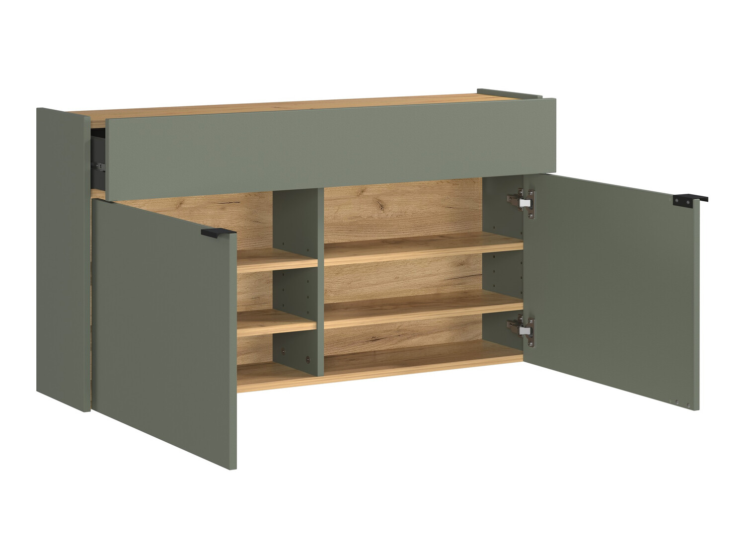 Комплект за антре Cirsale 107 (Пепеливо зелен + Navarra дъб)