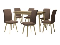 Маса и столове за трапезария Victorville 335 (Сонома дъб)