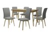Маса и столове за трапезария Victorville 335 (Сонома дъб)