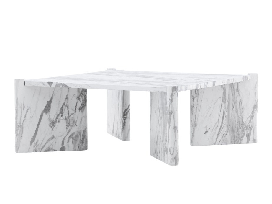 Масичка за кафе Dallas 4198 (Бял мрамор)