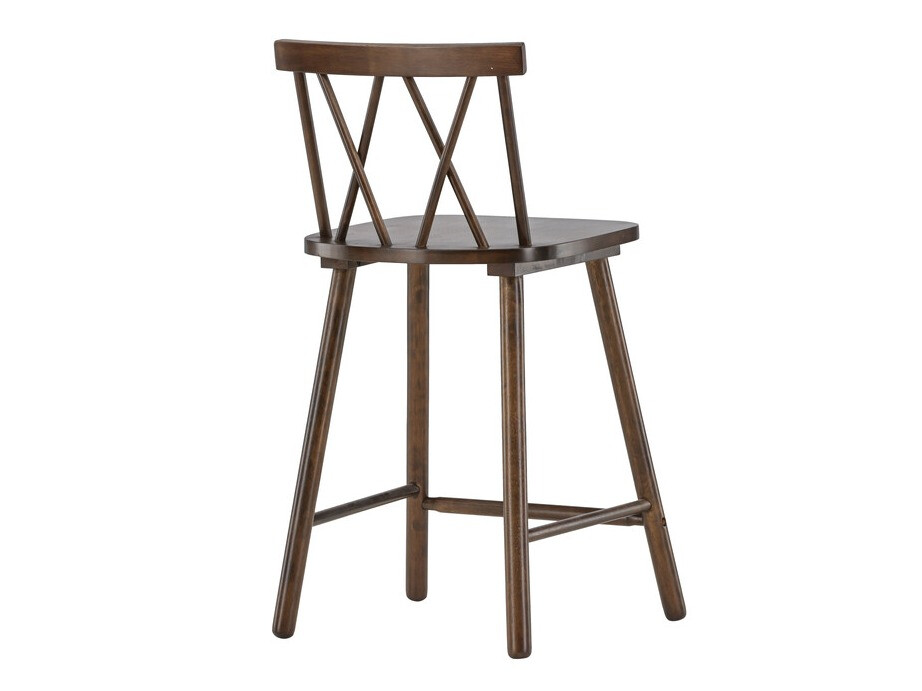 Нисък бар стол Dallas 4202 (Кафяв)