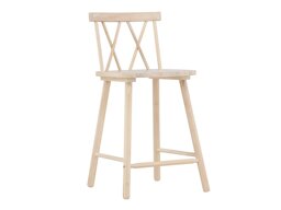 Нисък бар стол Dallas 4202 (Светлокафяво)