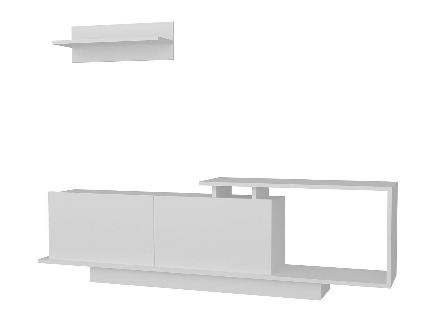 ТВ шкаф Kailua 849 (Бял)