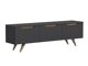 ТВ шкаф Kailua 947 (Антрацит + Дъб)