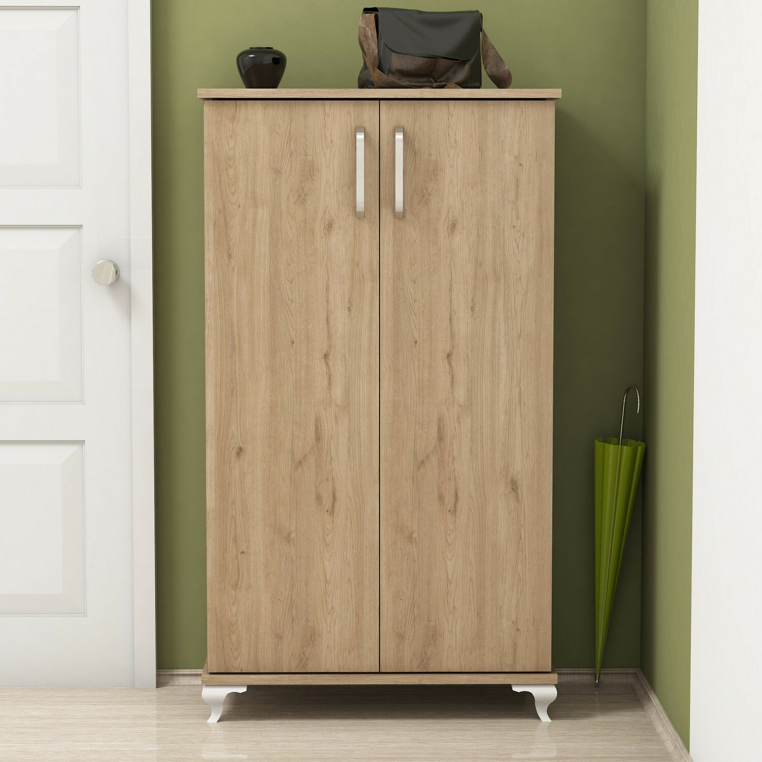 Етажерка за обувки Kailua 1029 (Орех)