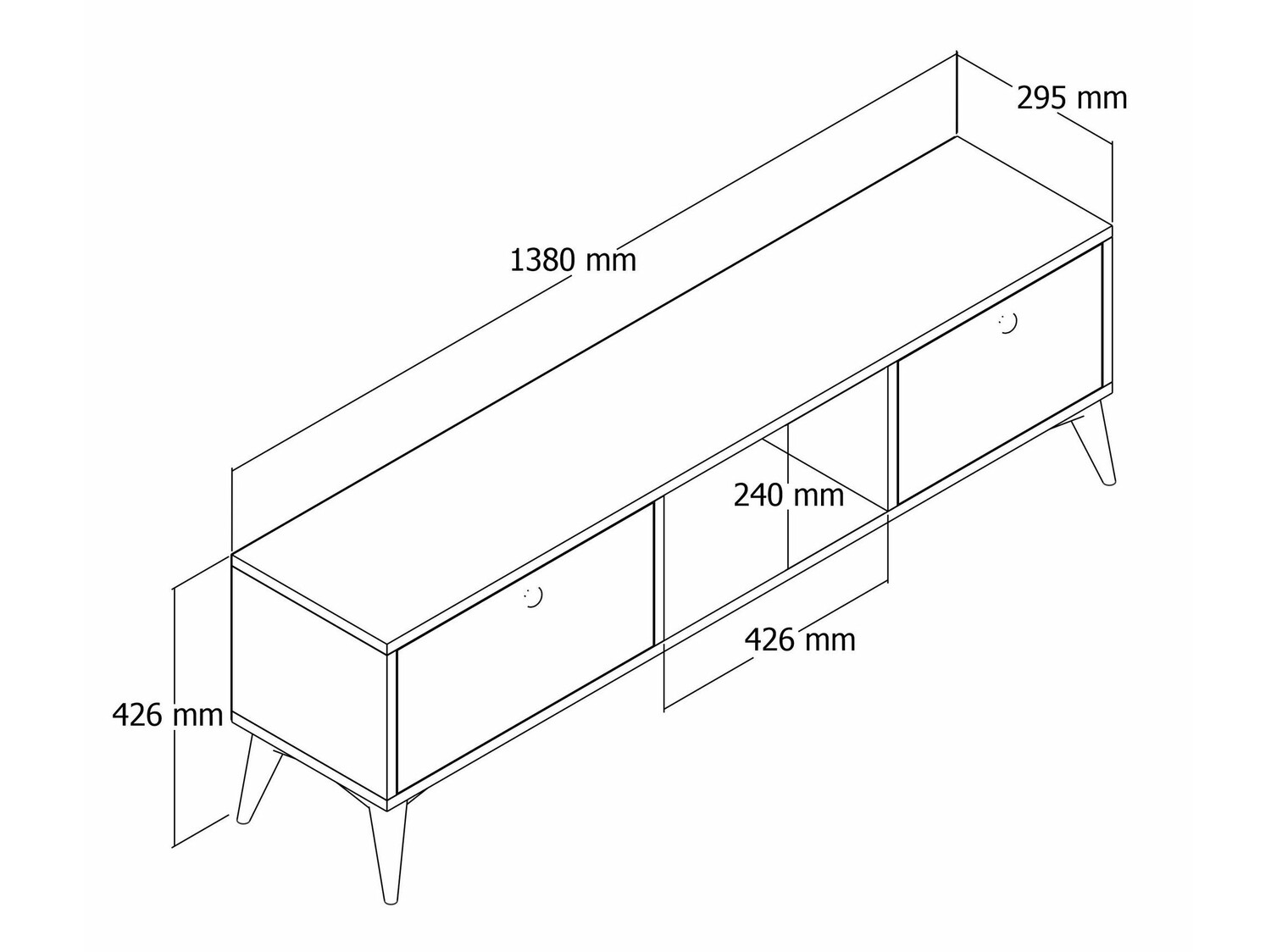 ТВ шкаф Kailua 1012