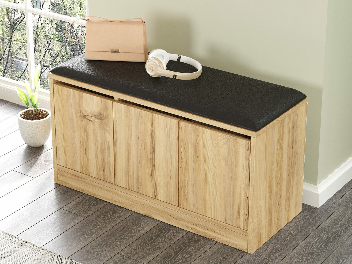 Етажерка за обувки Kailua 1084 (Дъб)