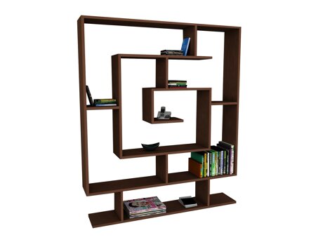 Етажерка Kailua 1089 (Кафяв)