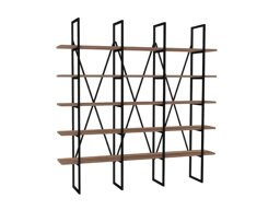 Етажерка Kailua 1122 (Бор + Черен)