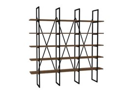 Етажерка Kailua 1122 (Орех + Черен)