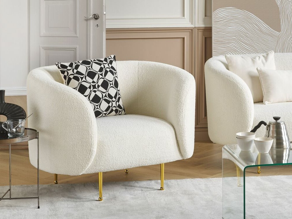 Фотьойл Berwyn 122 (Бял + Златно)