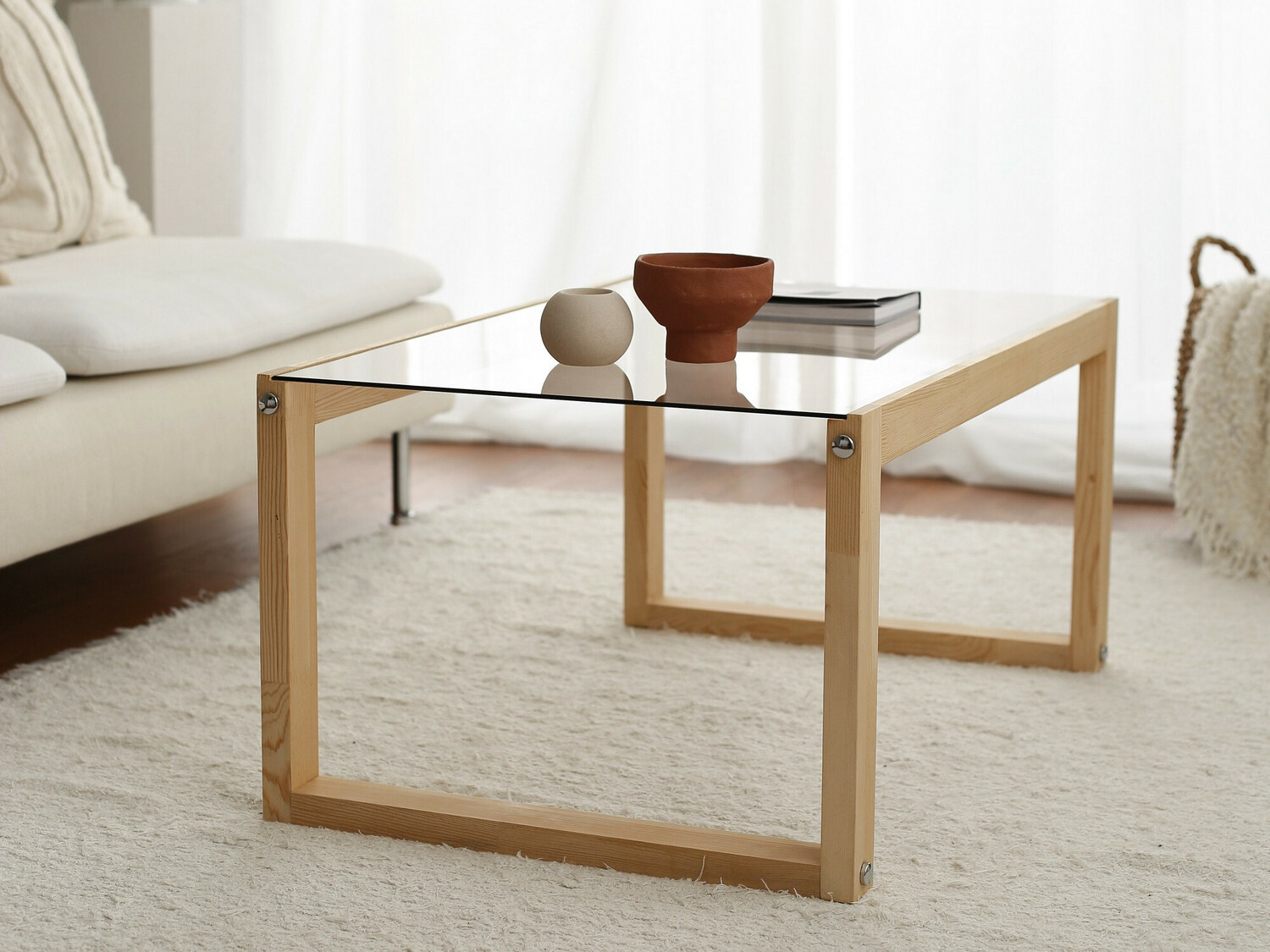 Масичка за кафе Kailua 1179 (Светлокафяво)