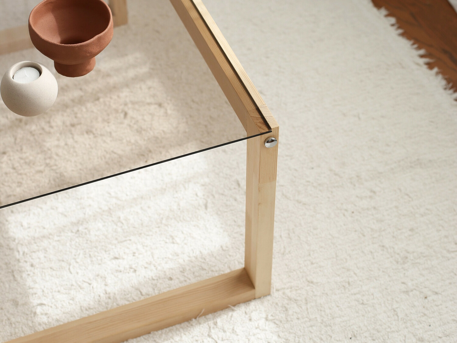 Масичка за кафе Kailua 1179 (Светлокафяво)