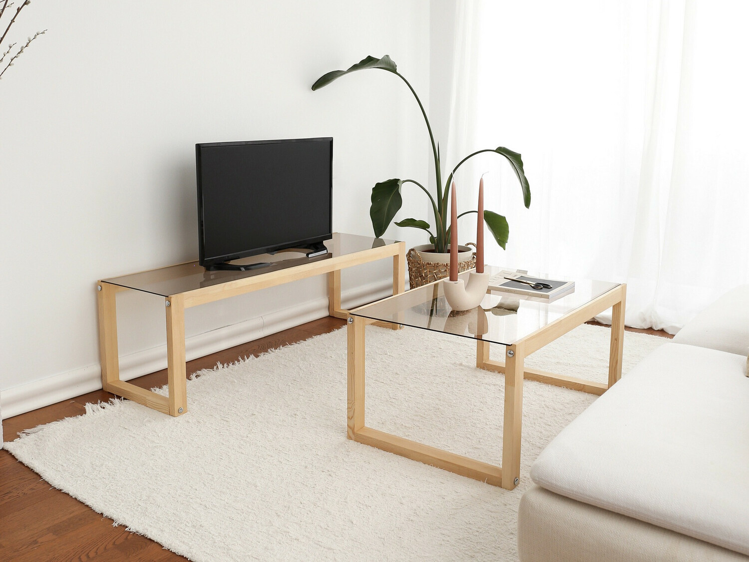 Масичка за кафе Kailua 1179 (Светлокафяво)