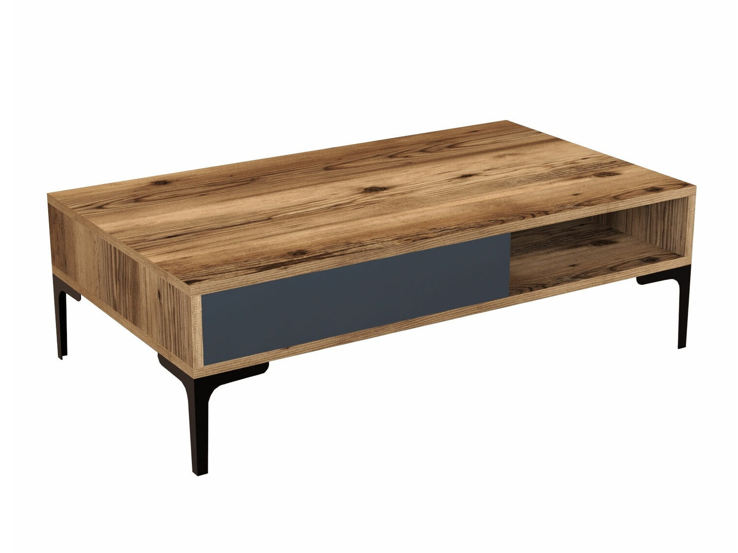 Масичка за кафе Kailua 1239 (Антрацит + Орех)