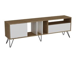 ТВ шкаф Kailua 1276 (Бял + Орех)