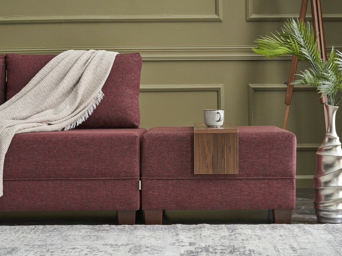 Ъглов диван Altadena 294 (Bordeaux)