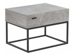 Нощно шкафче Berwyn 158 (Сив + Черен)