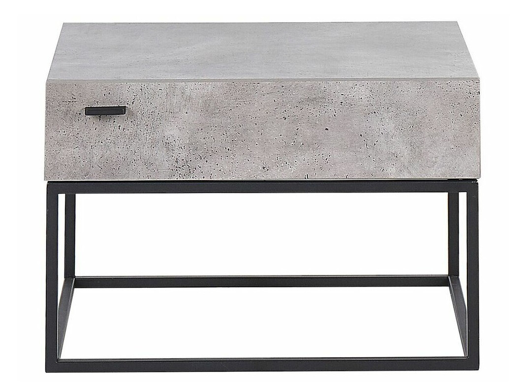 Нощно шкафче Berwyn 158 (Сив + Черен)