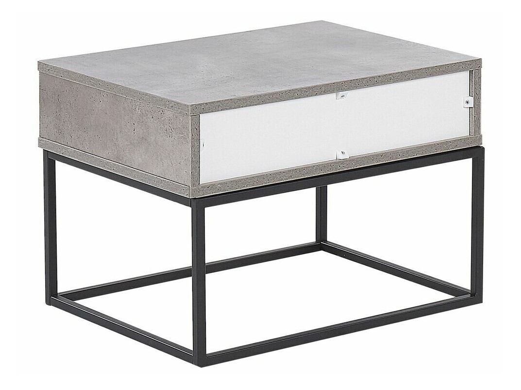 Нощно шкафче Berwyn 158 (Сив + Черен)