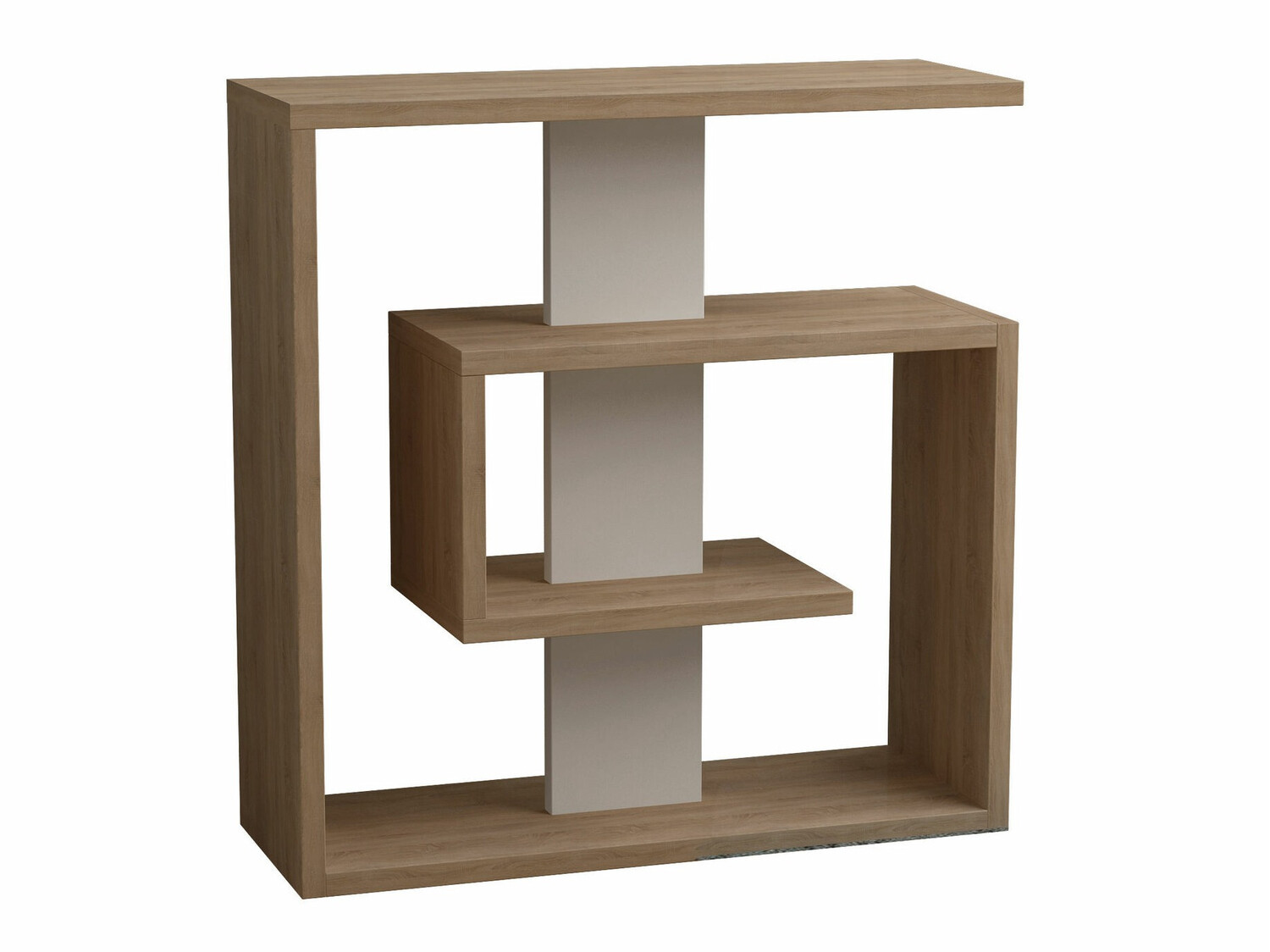 Помощна масичка Kailua 1351 (Сметана + Сонома дъб)