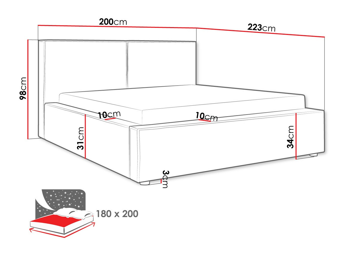 Легло TrendyNest 117 (Manila 14)