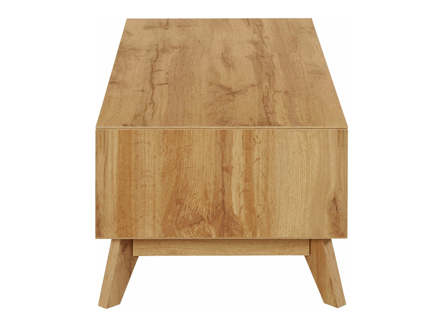 Масичка за кафе Dorvou 103 (Бял + Дъб)