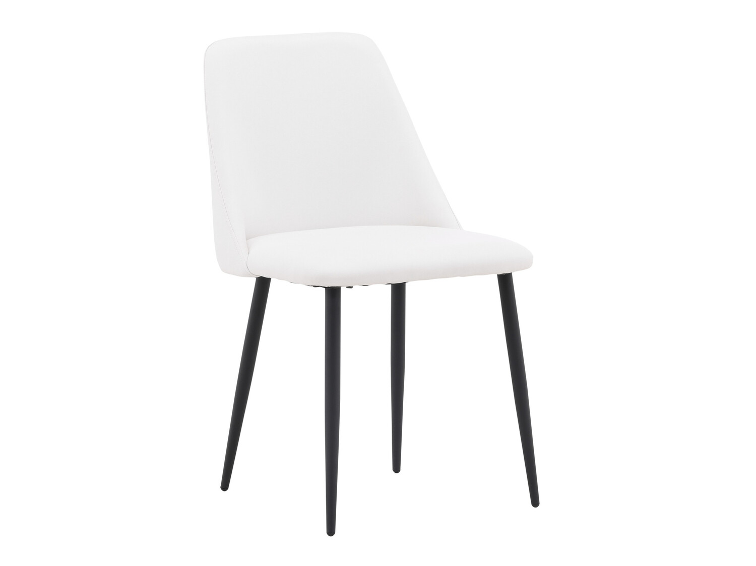 Маса и столове за трапезария Dallas 4245 (Бял + Черен)