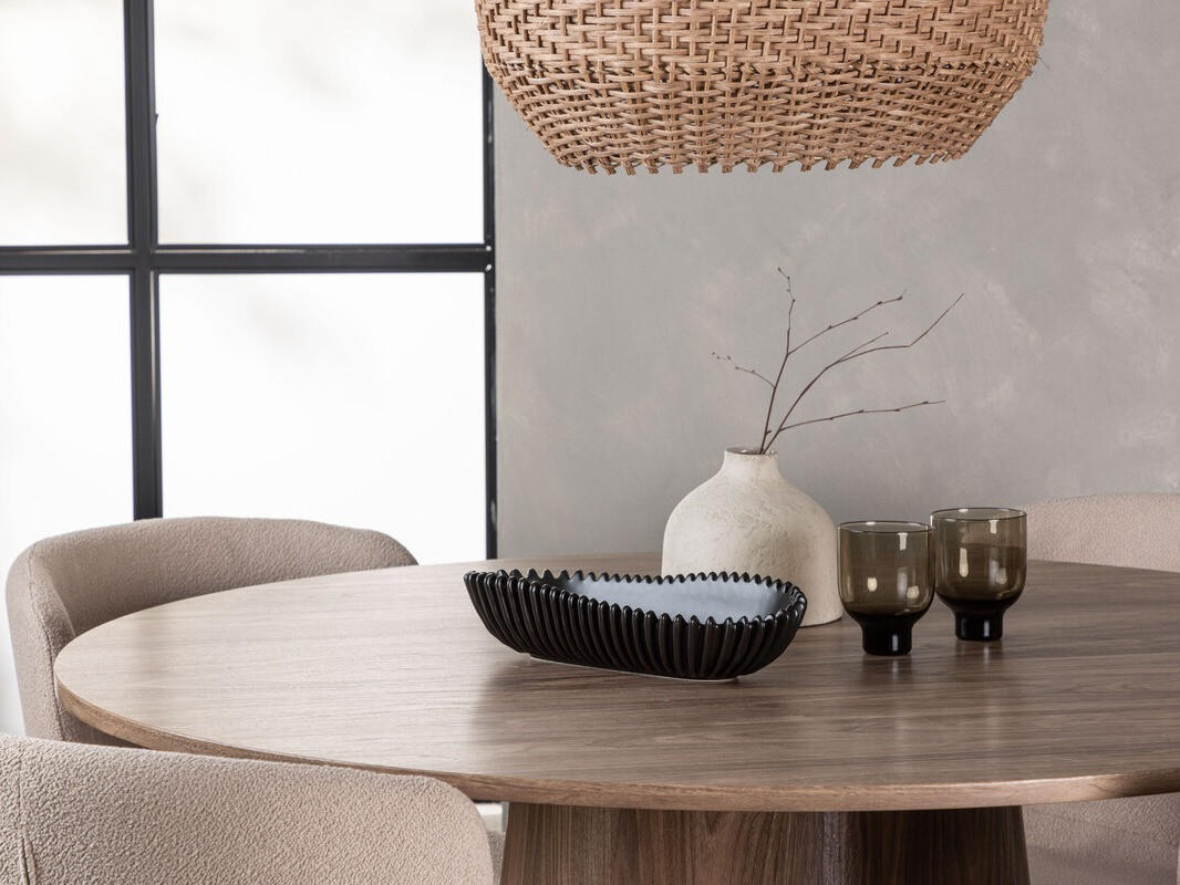 Маса и столове за трапезария Dallas 4257 (Кафяв)