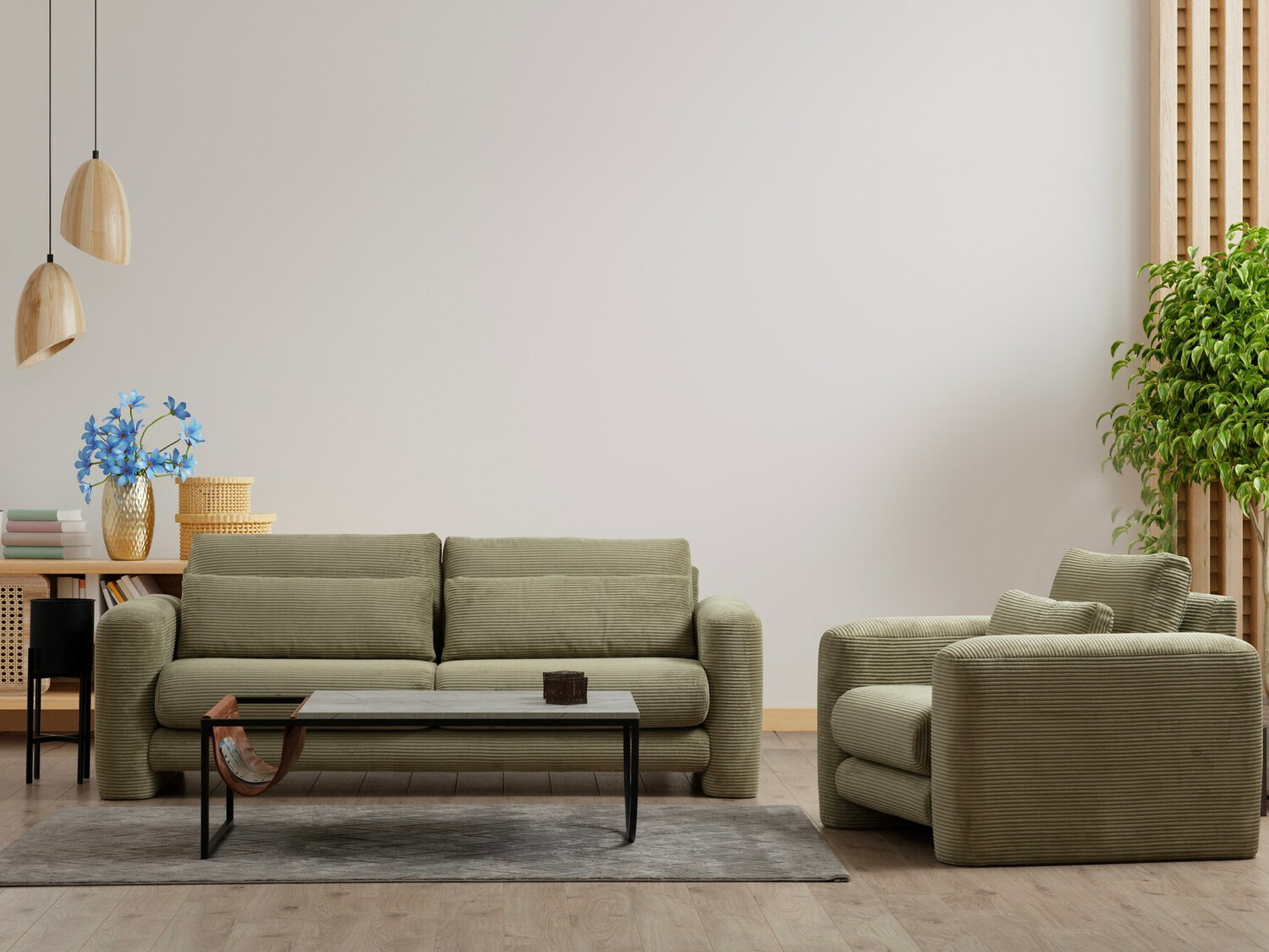 Диван Altadena 330 (Зелен)