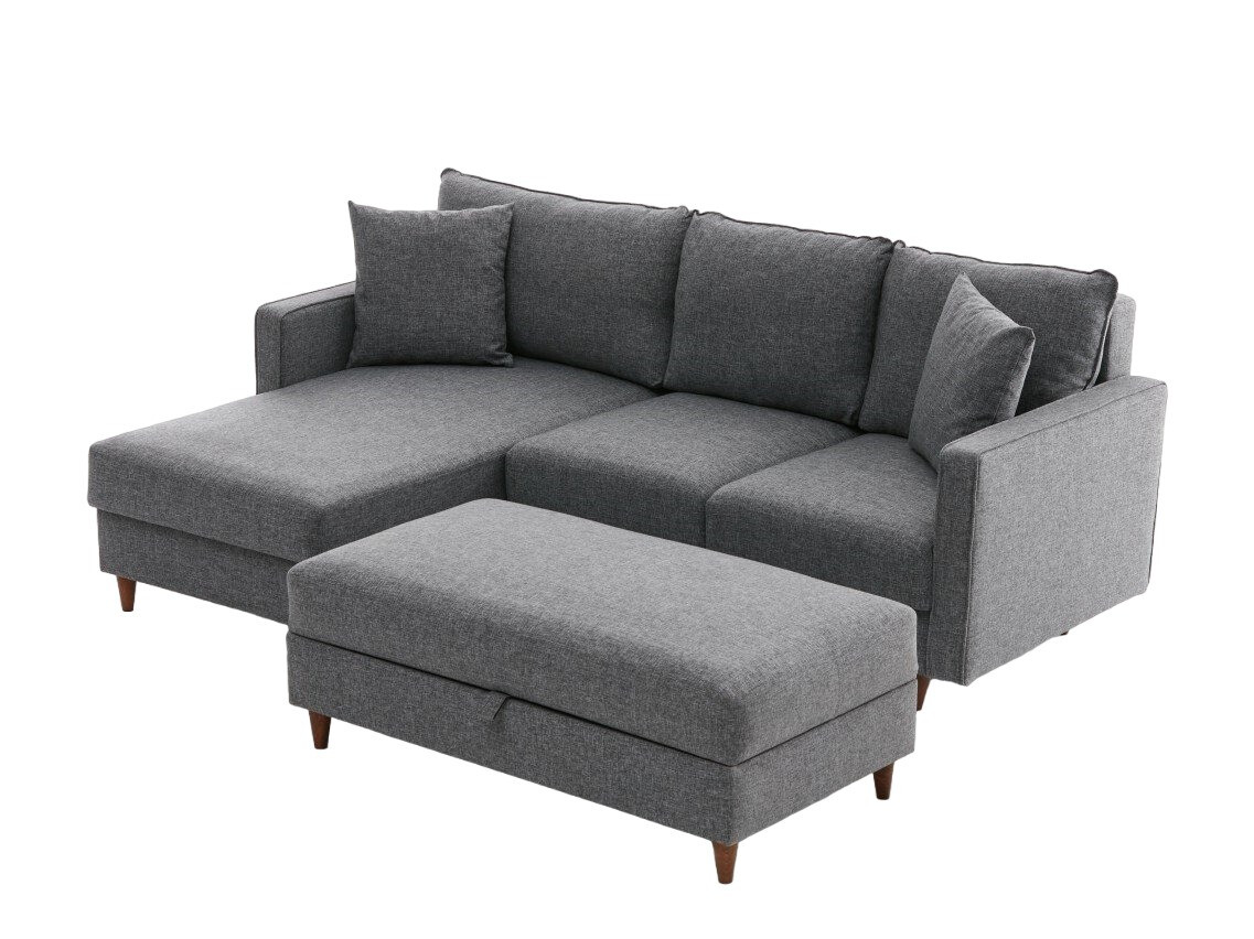 Комплект мека мебел Altadena 334 (Сив)