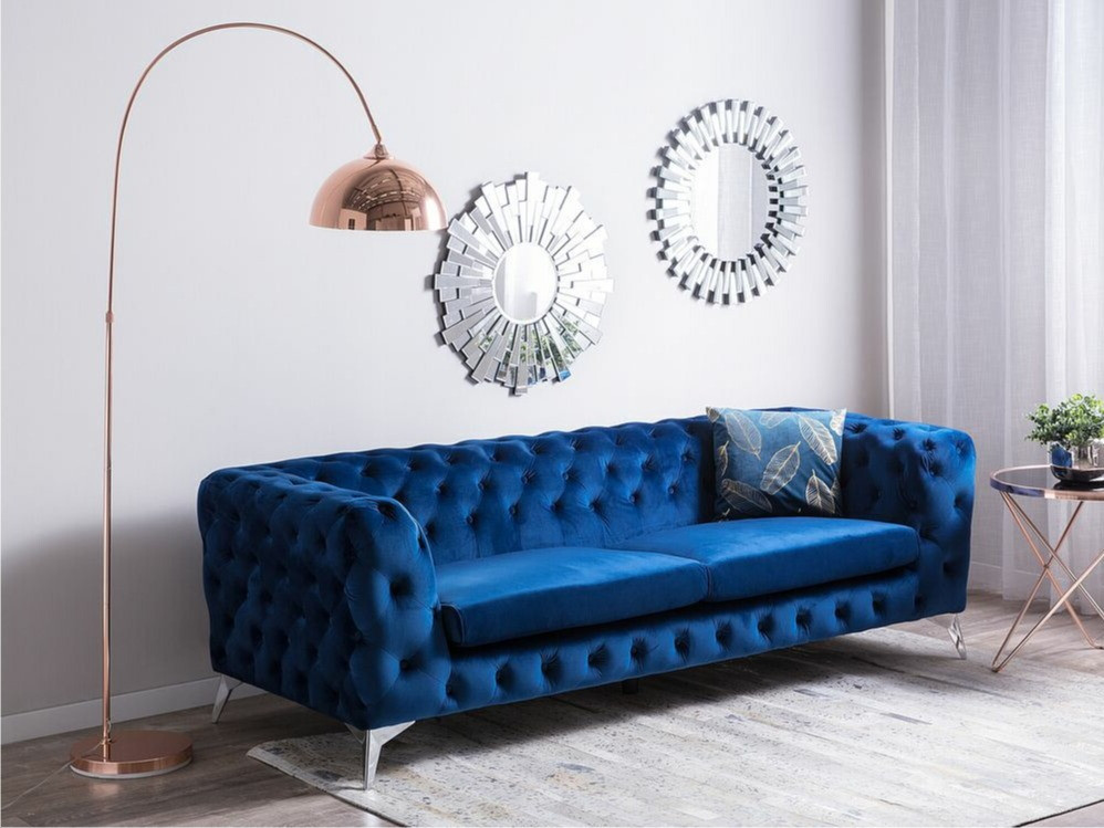 Chesterfield диван Berwyn 185 (Син)