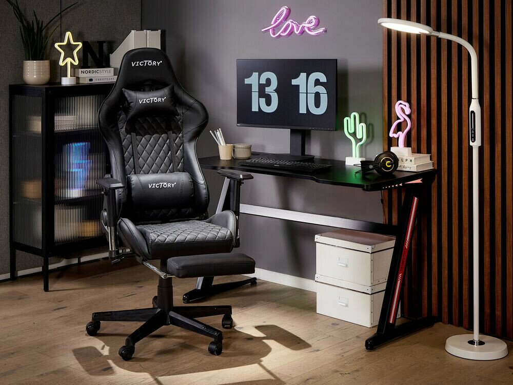 Геймърски стол Berwyn 183 (Черен)