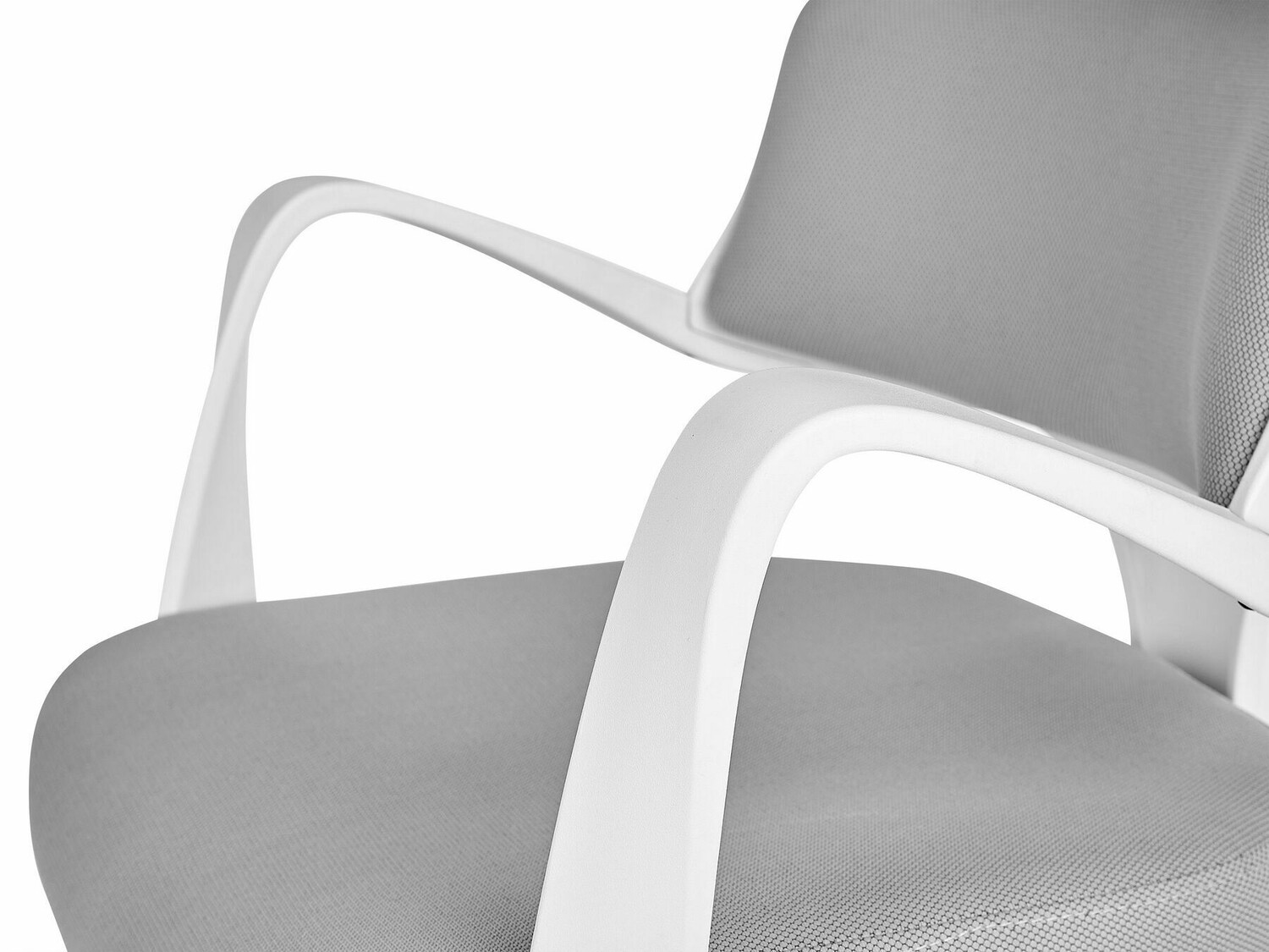 Офис стол Berwyn 221 (Бял + Сив)