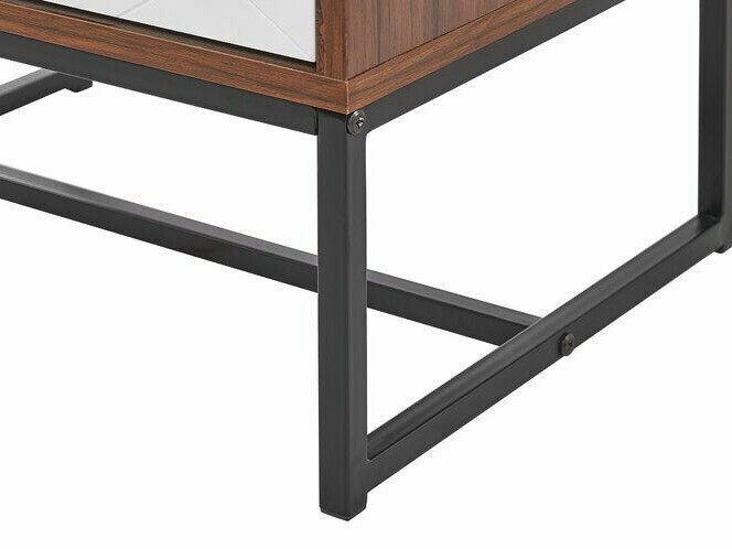 Скрин Fiotivu 103 (Бял + Черен + Тъмно дърво)