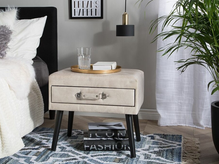 Нощно шкафче Berwyn 301 (Бежов)