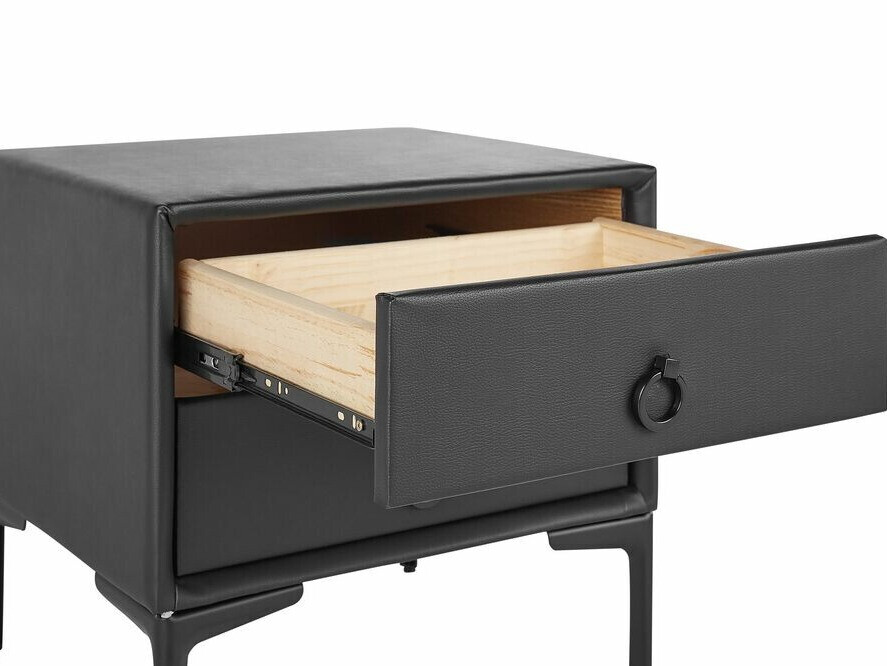 Нощно шкафче Berwyn 305 (Черен)