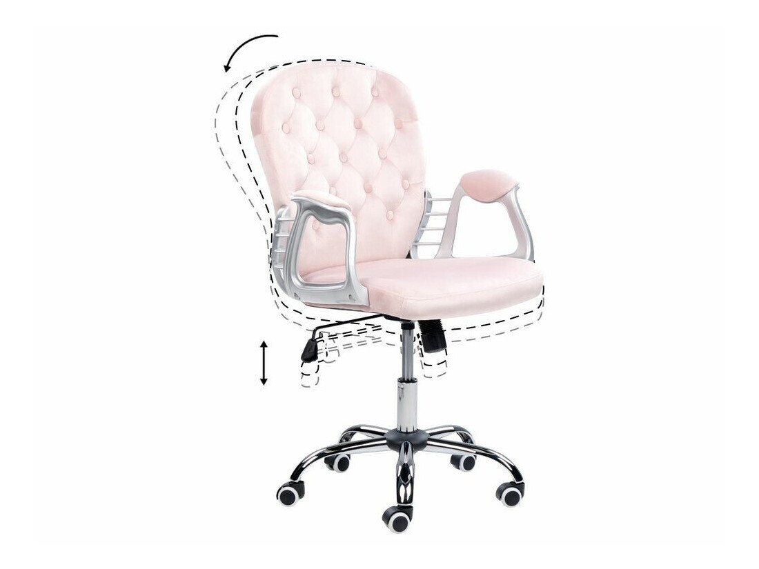 Офис стол Berwyn 336 (Роза)