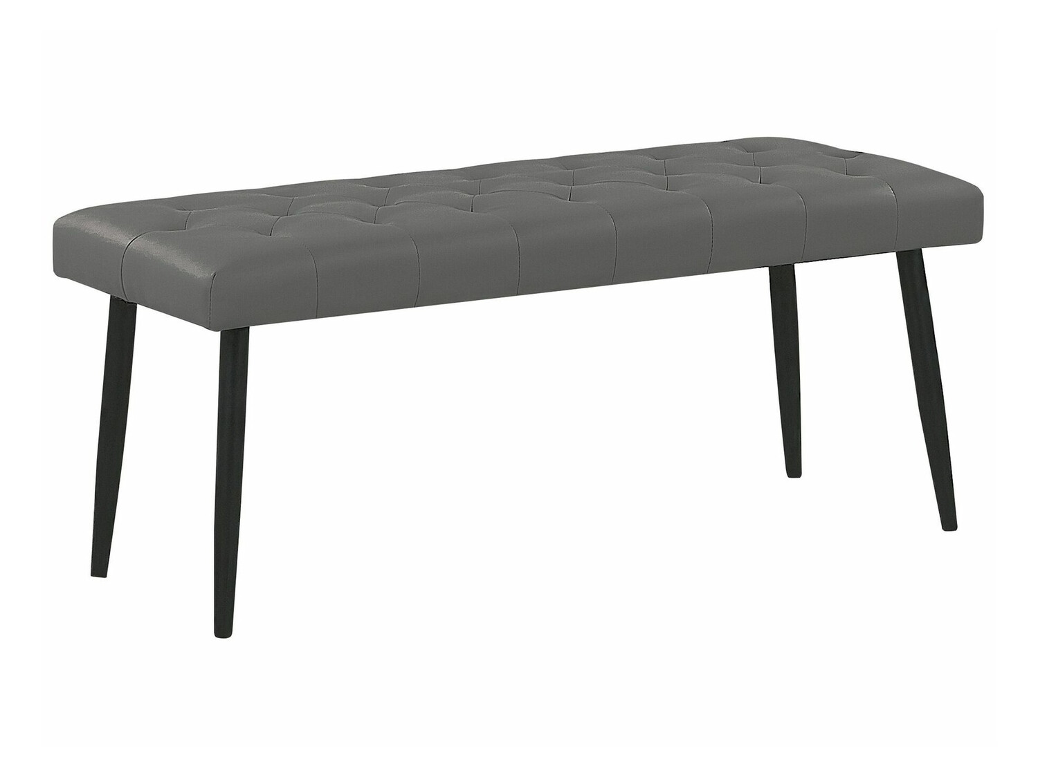 Тапицирана пейка Berwyn 348 (Сив + Черен)