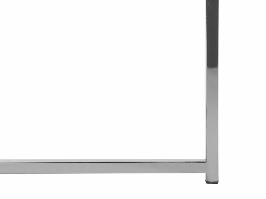 Масичка за кафе Berwyn 392 (Бял мрамор + Сребро)