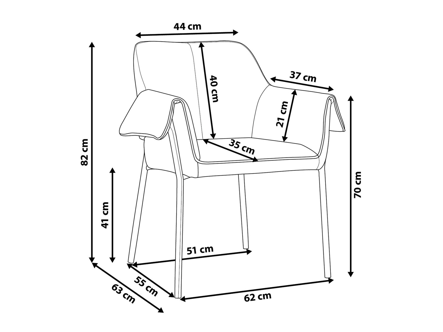 Стол Berwyn 388 (Сметана)