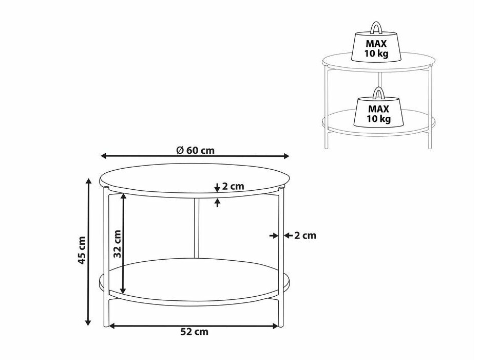 Масичка за кафе Berwyn 411