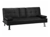 Разтегателен диван Berwyn 417 (Черен)