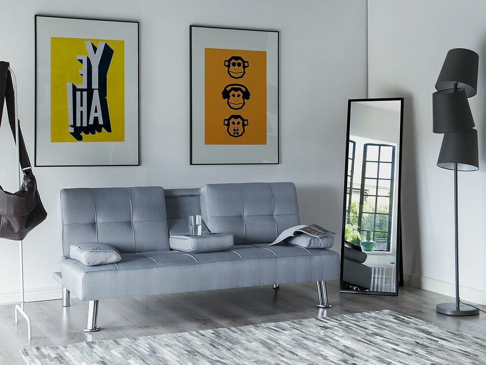 Разтегателен диван Berwyn 417 (Светло сив)