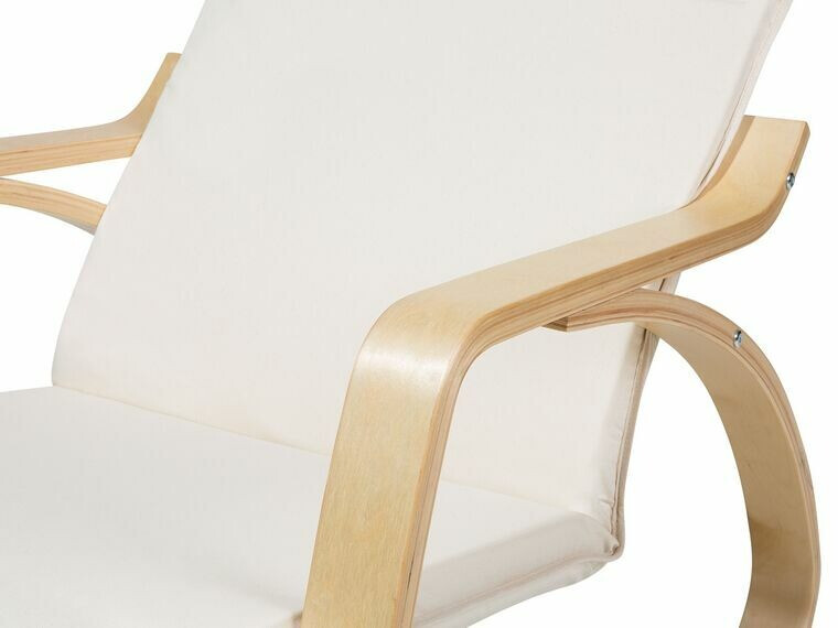 Люлеещ се стол Berwyn 463 (Бежов + Ярък дърво)