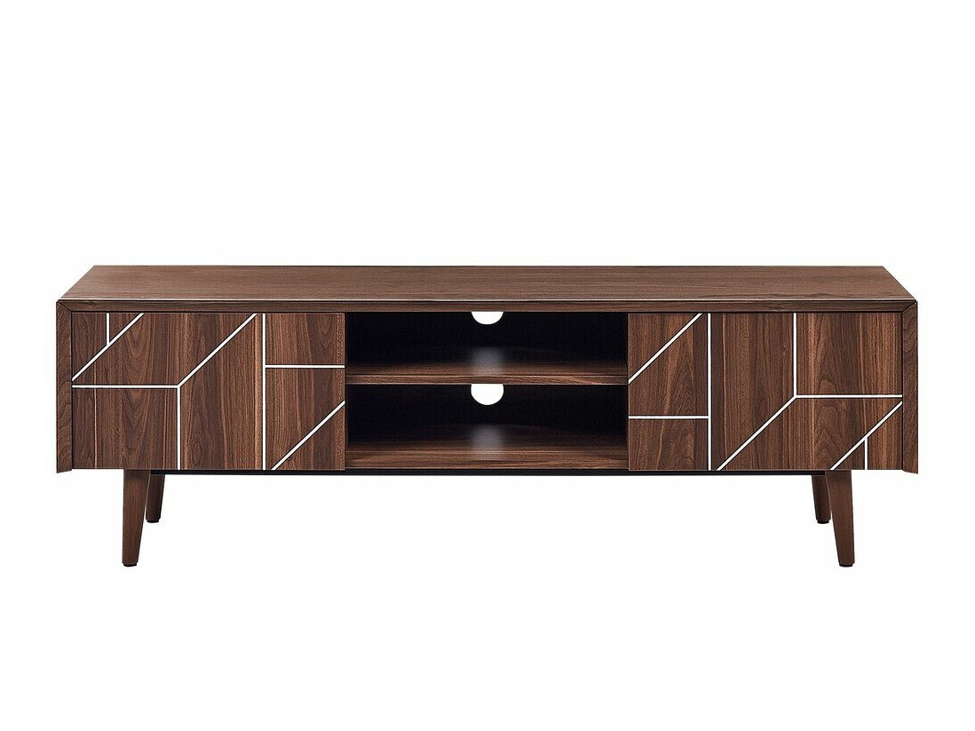 ТВ шкаф Berwyn 499 (Тъмно дърво)