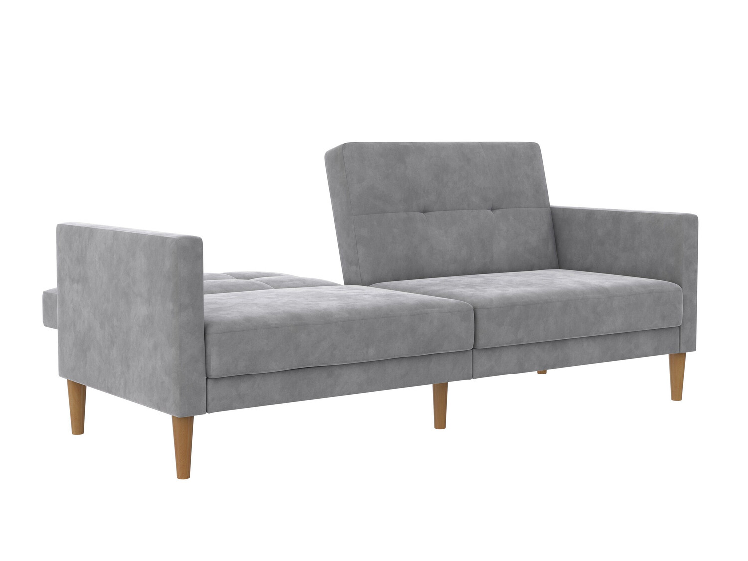 Разтегателен диван Denton 1178 (Светло сив)