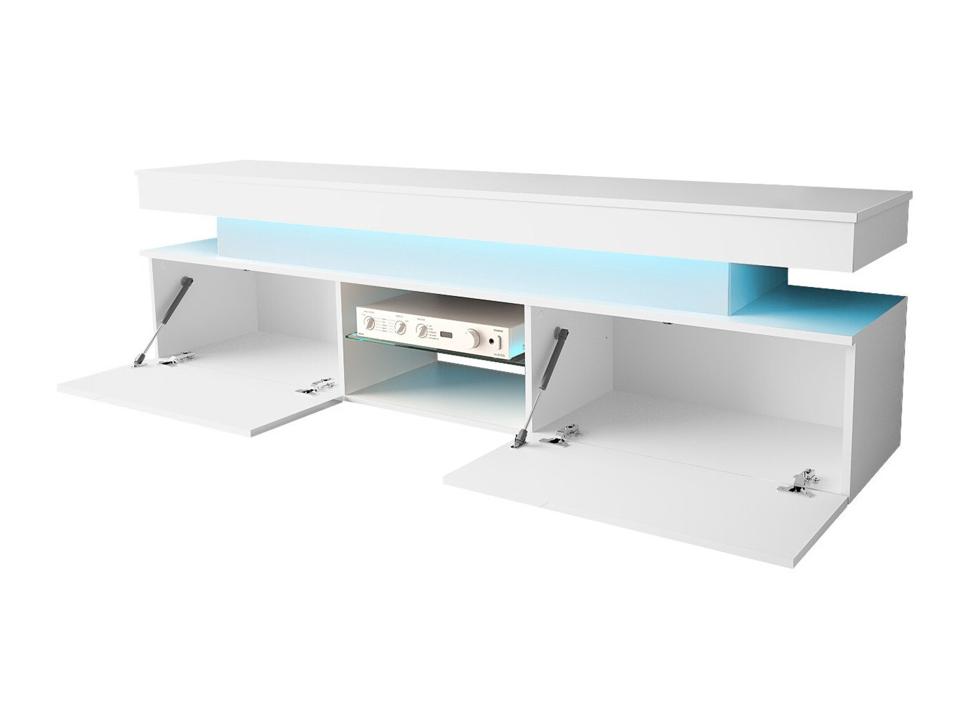 Комплект за хол Monfero 105 (Черен + Черен гланц)