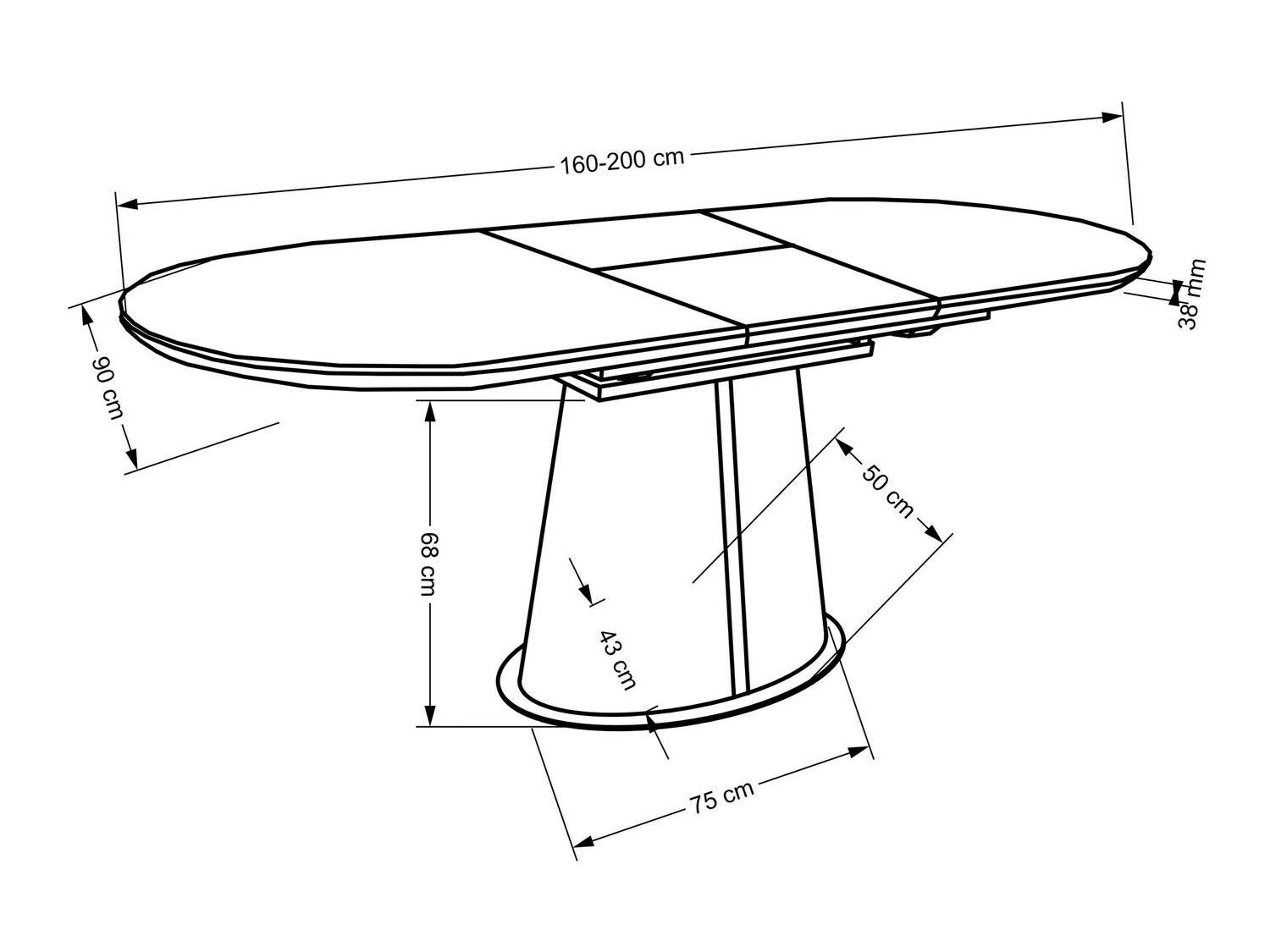 Маса Houston 1576